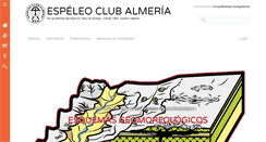 Desktop Screenshot of espeleoteca.com